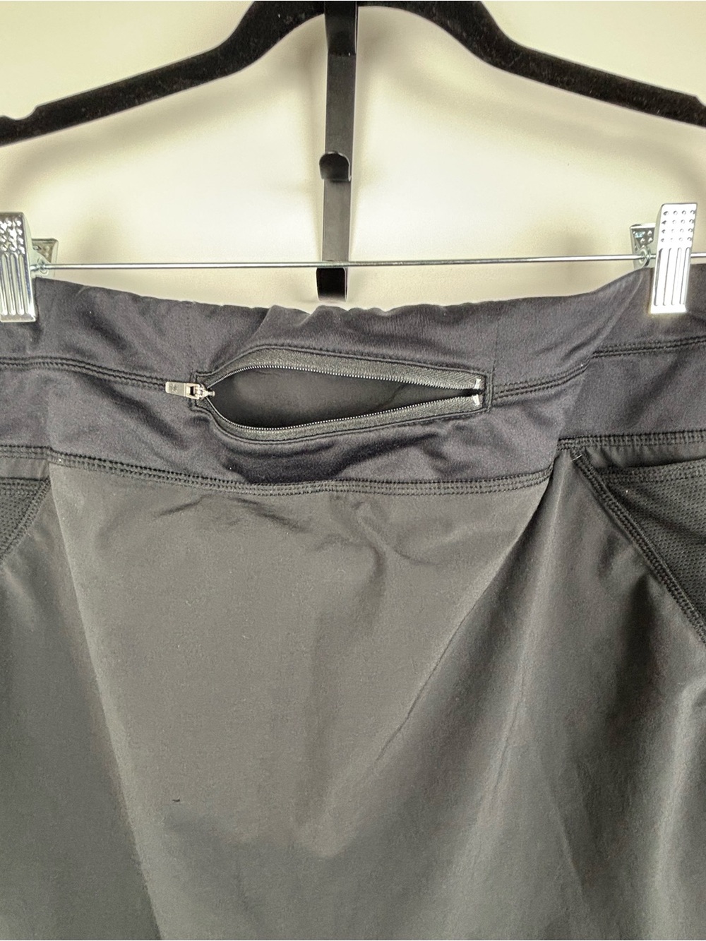 Athleta Black Skort Leggings Women’s Large Athletic Running Yoga Activewear - Picture 7 of 9